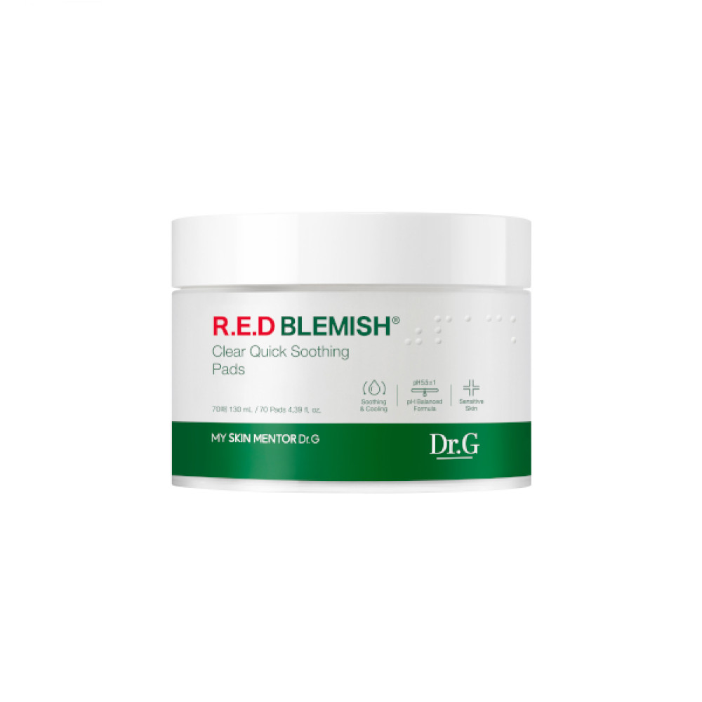 Dr.G - R.E.D Blemish Clear Quick Soothing Pads - 70 pcs