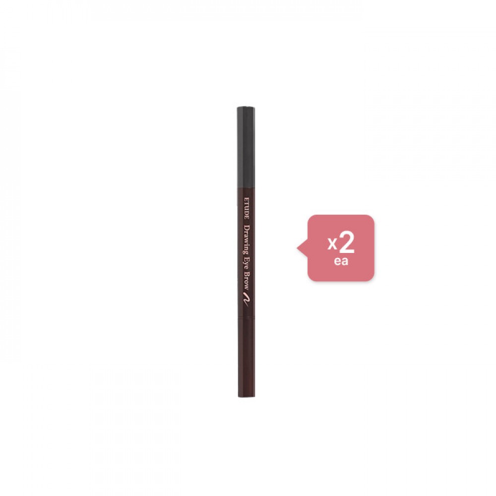 ETUDE - Drawing Eye Brow New - No.04 Dark Grey (2ea) Set