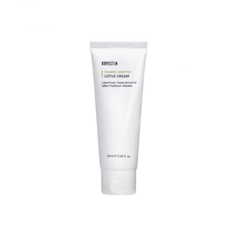 ROVECTIN - Calming Lotus Cream (New Version of Clean Lotus Water Cream) - 60ml