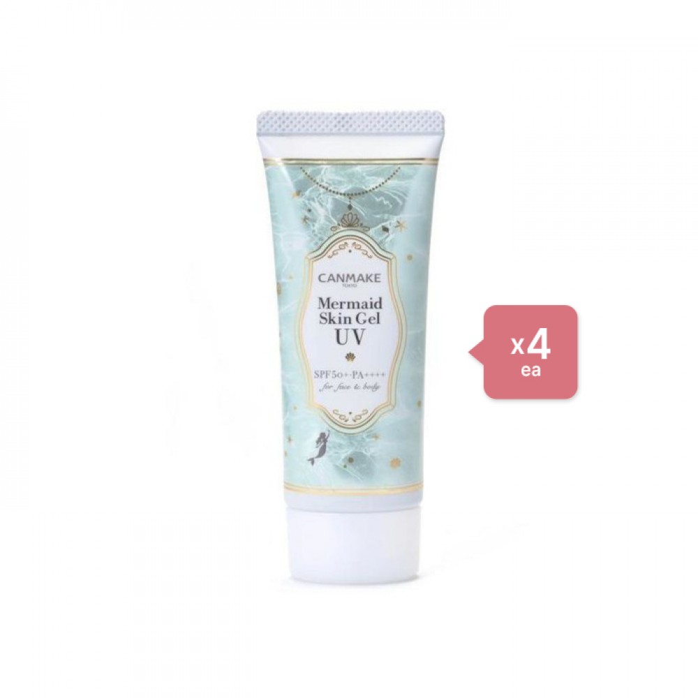 CANMAKE Mermaid Skin Gel UV (4ea) Set - C01 Mint