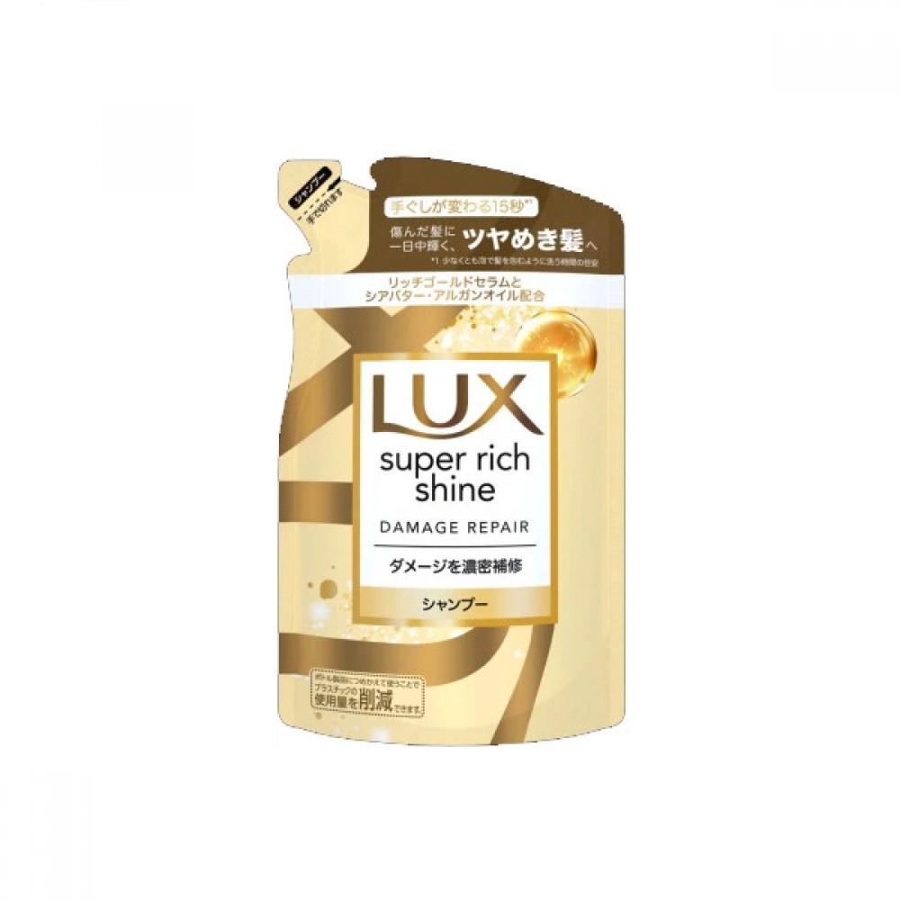 Dove - LUX Super Rich Shine Damage Repair Repair Shampoo Refill - 290g