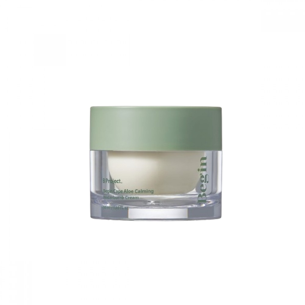 B Project. - Begin Cape Aloe Calming Water Bomb Cream - 50ml