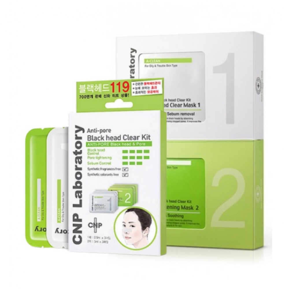 CNP LABORATORY - Anti Pore Black Head Clear Kit - 1pack