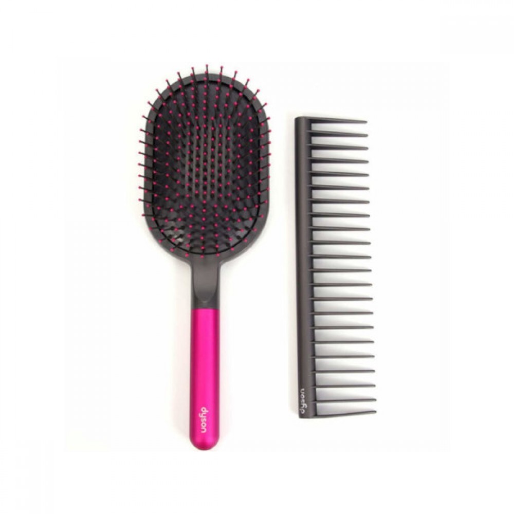 Dyson - Supersonic Paddle Brush & Detangling Comb - 1set