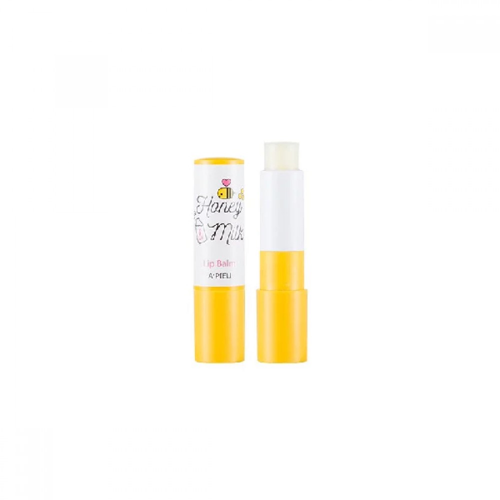 A'PIEU - Honey & Milk Lip Balm - 3.3g