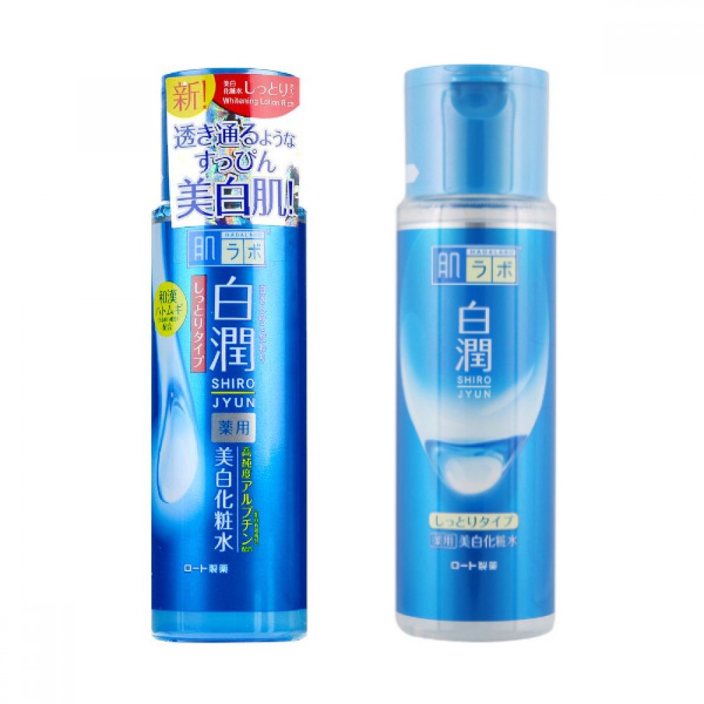 Rohto Mentholatum - Hada Labo Shirojyun Arbutin Whitening Lotion - Moist - 170ml