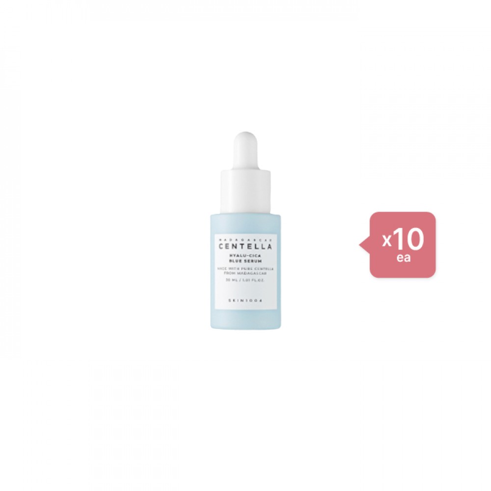 SKIN1004 Madagascar Centella Hyalu-Cica Blue Serum - 30ml (10ea) Set