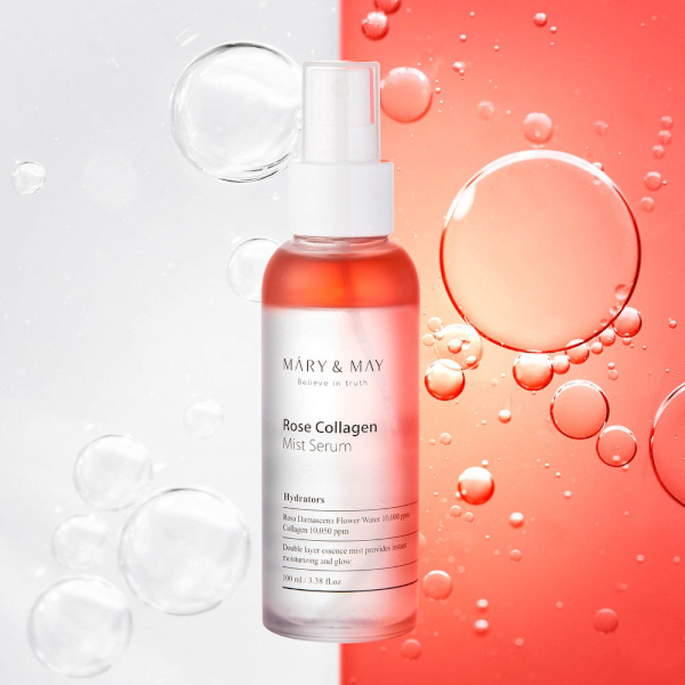 Mary&May - Rose Collagen Mist Serum - 100ml