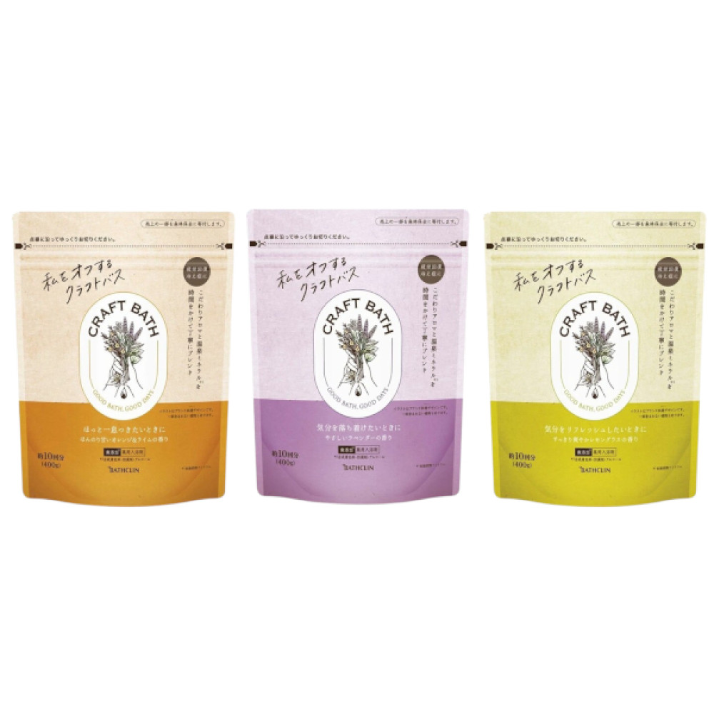 BATHCLIN - Craft Bath Bath Salt - 400g