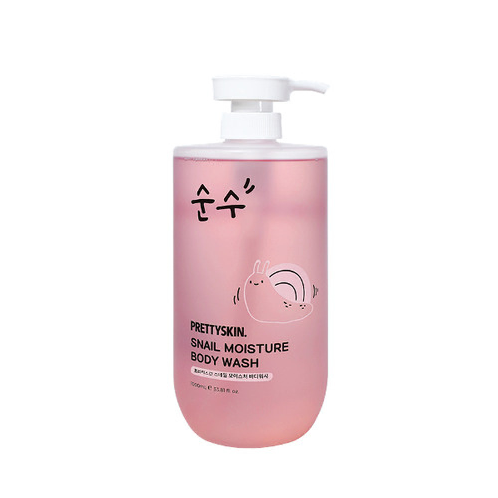 PRETTYSKIN - Snail Moisture Body Wash - 1000ml