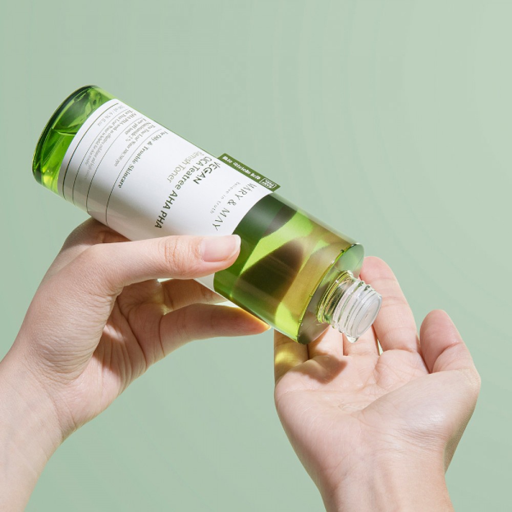 Mary&May - Vegan CICA Teatree AHA PHA Blemish Toner - 200ml
