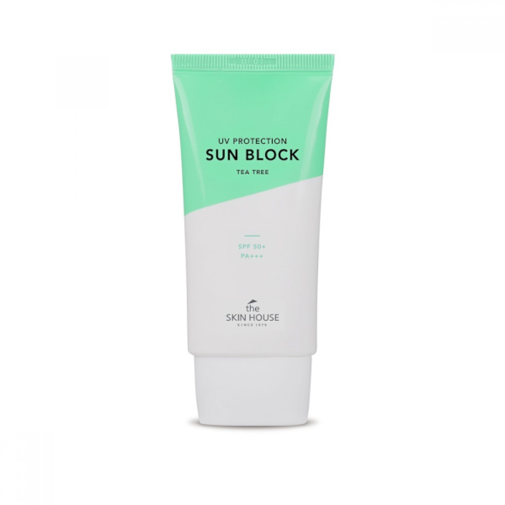 the SKIN HOUSE - UV Protection Sun Block Tea Tree SPF50+ PA+++ - 50ml