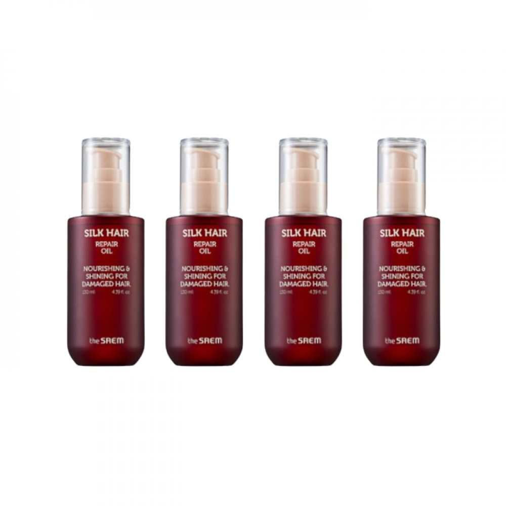 The Saem - Silk Hair Repair Oil - 130ml (4ea) Set