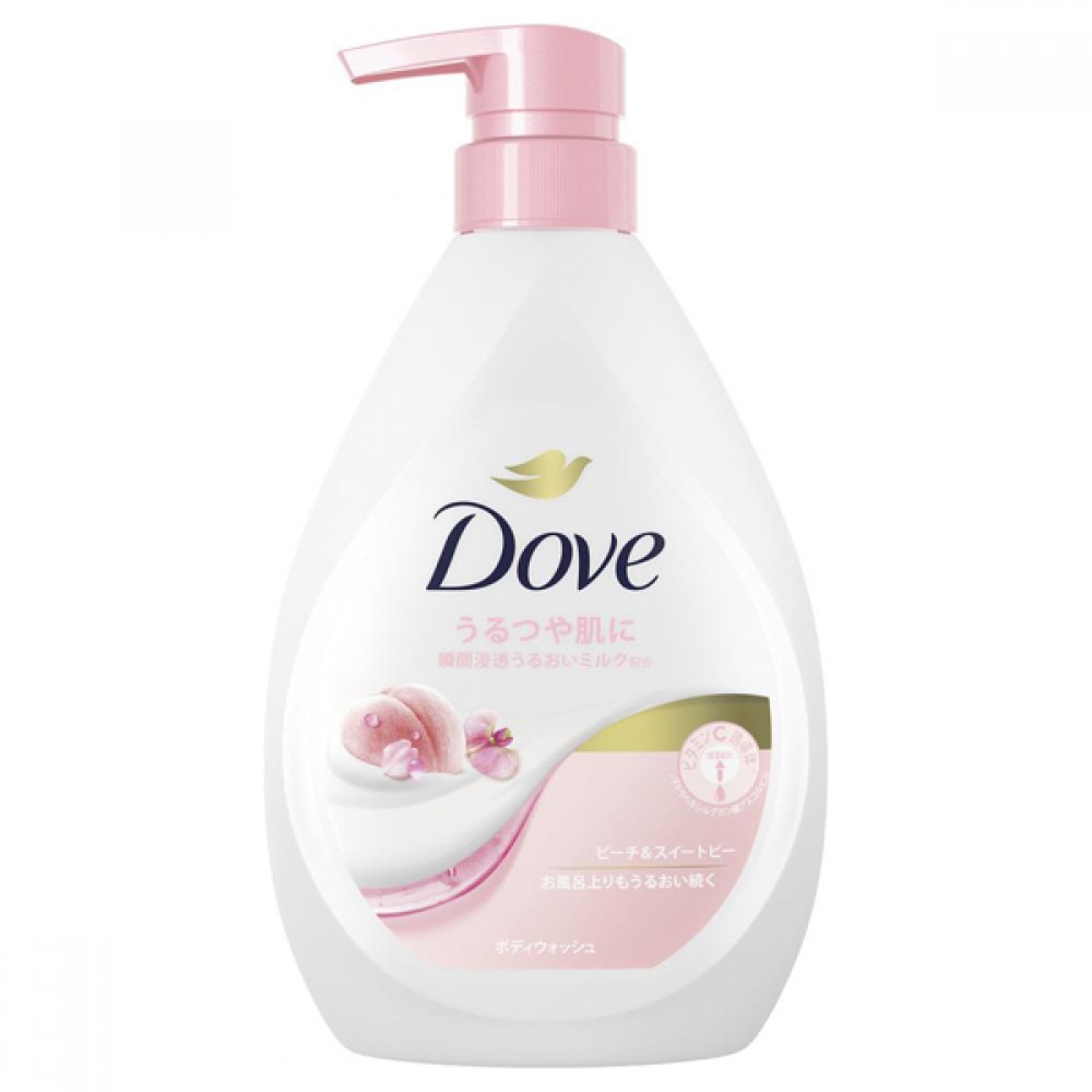 Dove - Peach & Sweet Pea Body Wash Pump - 470g