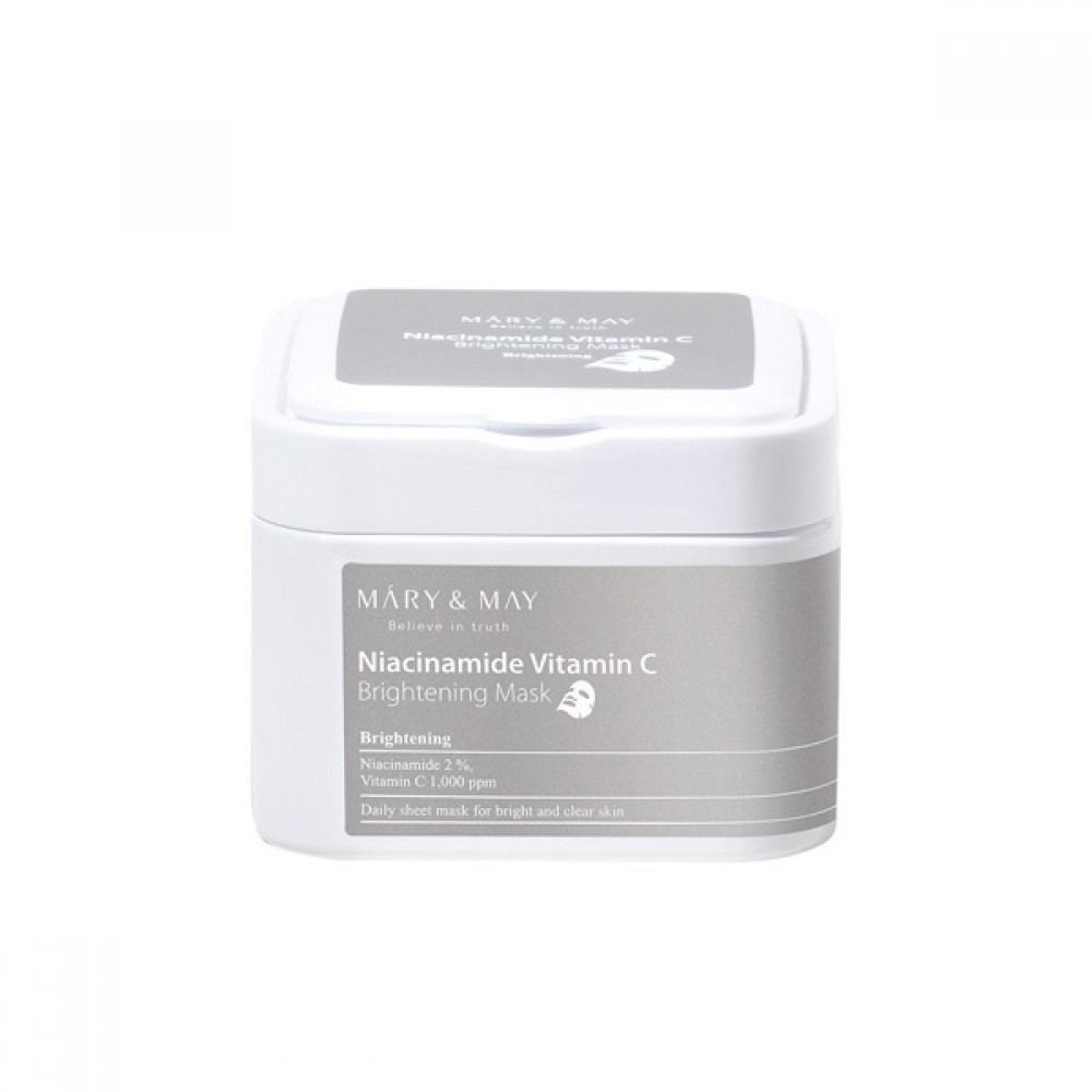 Mary&May - Niacinamide Vitamin C Brightening Mask - 30pcs/400g