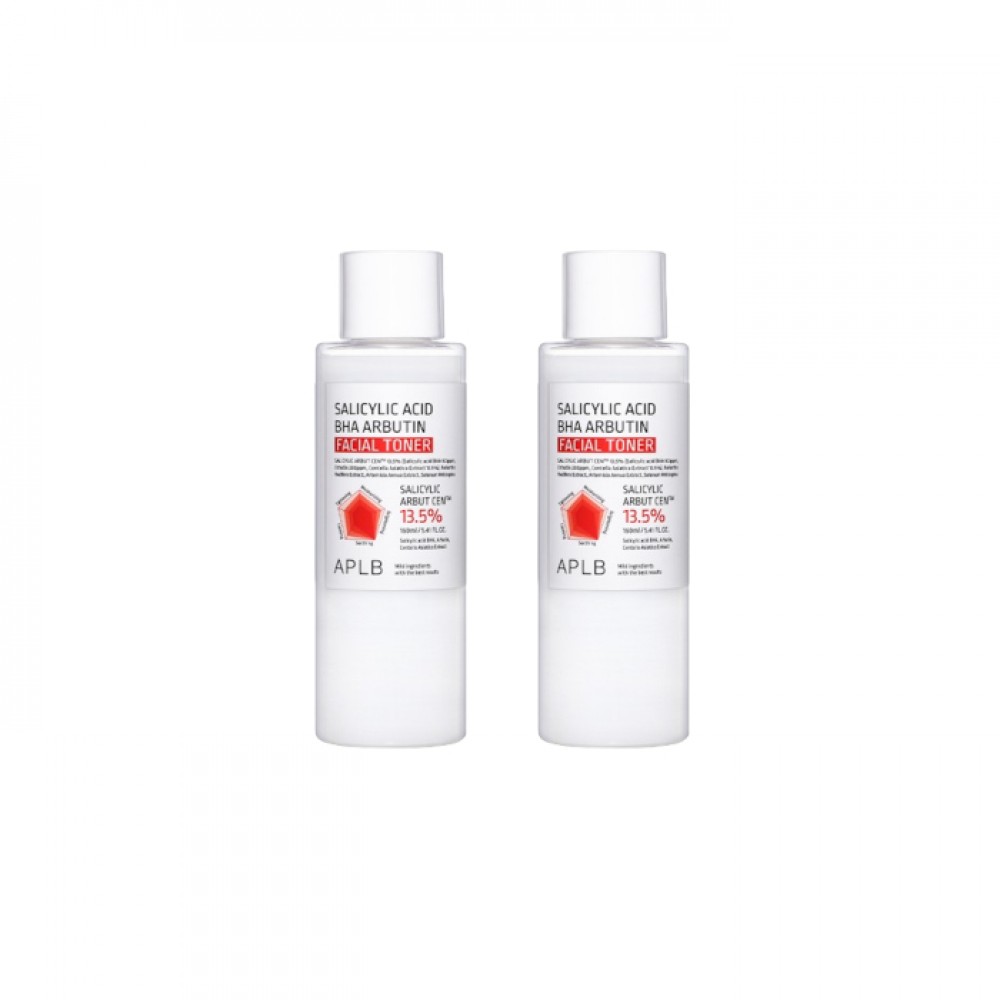 APLB - Salicylic Acid BHA Arbutin Facial Toner - 160ml (2ea) Set