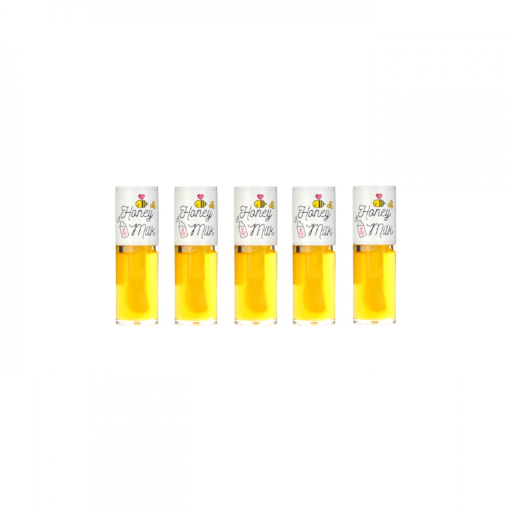 A'PIEU Honey & Milk Lip Oil/5g (5ea) Set