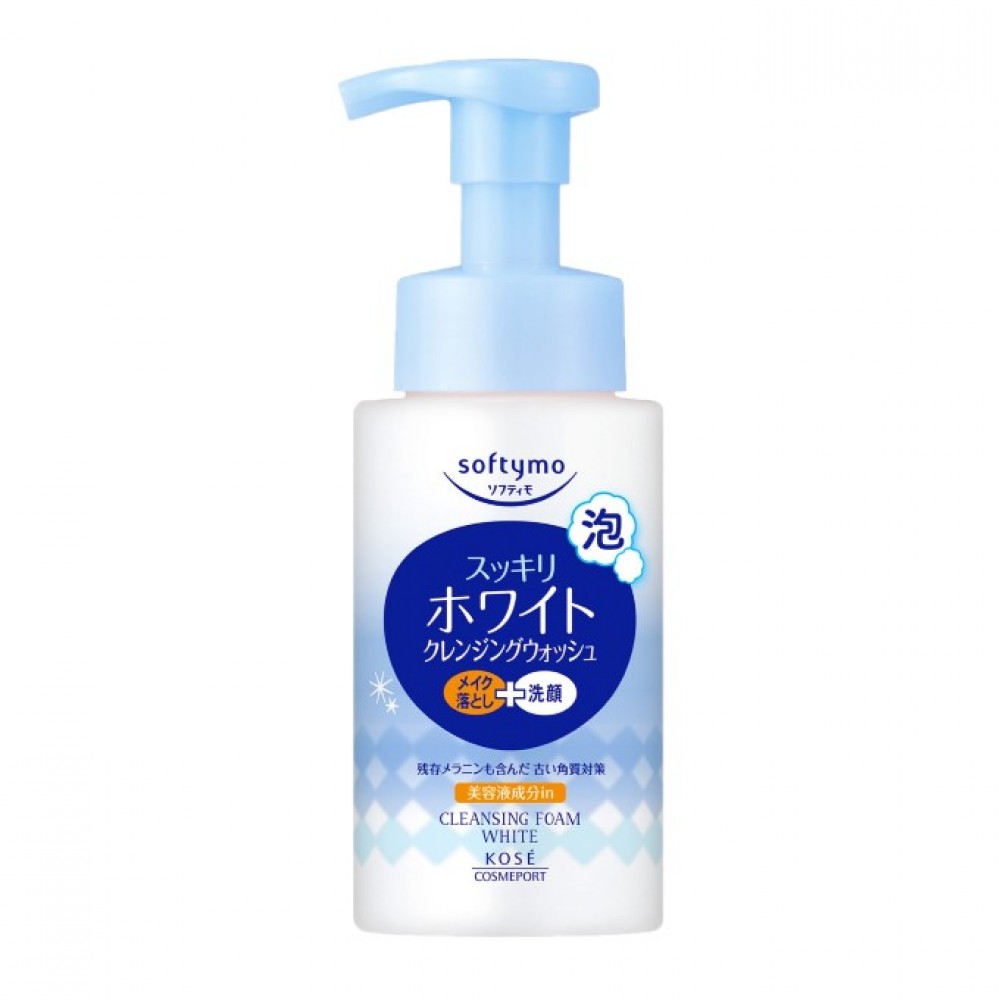 Kose - Softymo White Cleansing Foam - 200ml