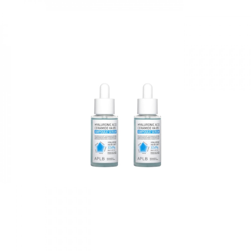 APLB - Hyaluronic Acid Ceramide HA B5 Ampoule Serum - 40ml (2ea) Set