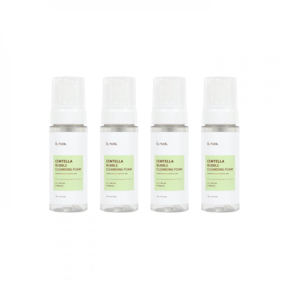 iUNIK - Centella Bubble Cleansing Foam - 150ml (4ea) Set