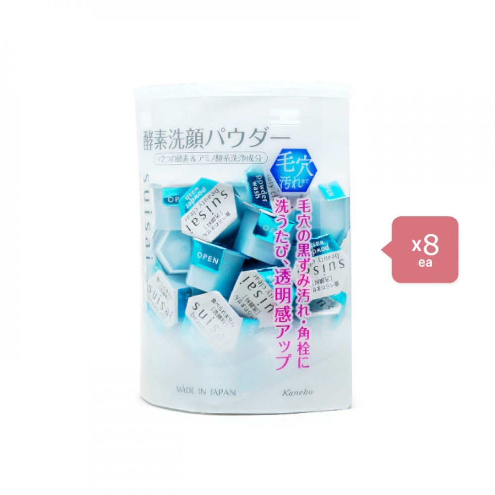 Kanebo - Suisai Beauty Clear Powder Wash - 32pcs (8ea) Set