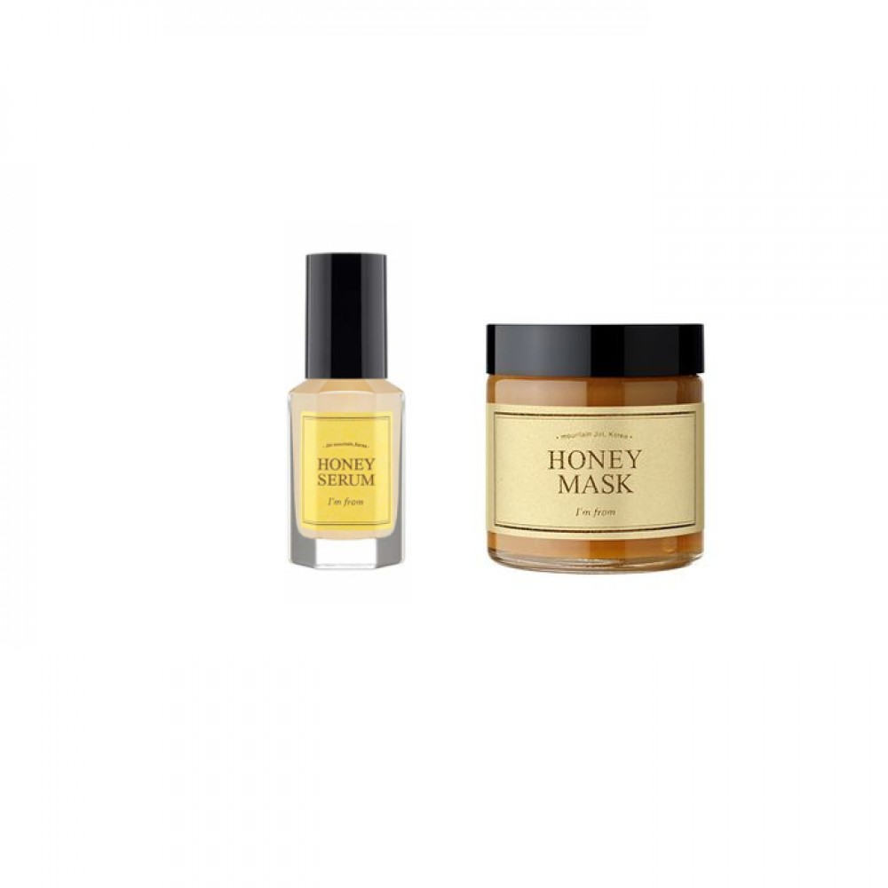 I'm From - Honey Mask - 120g (1ea) + Honey Serum - 30ml (1ea) Set