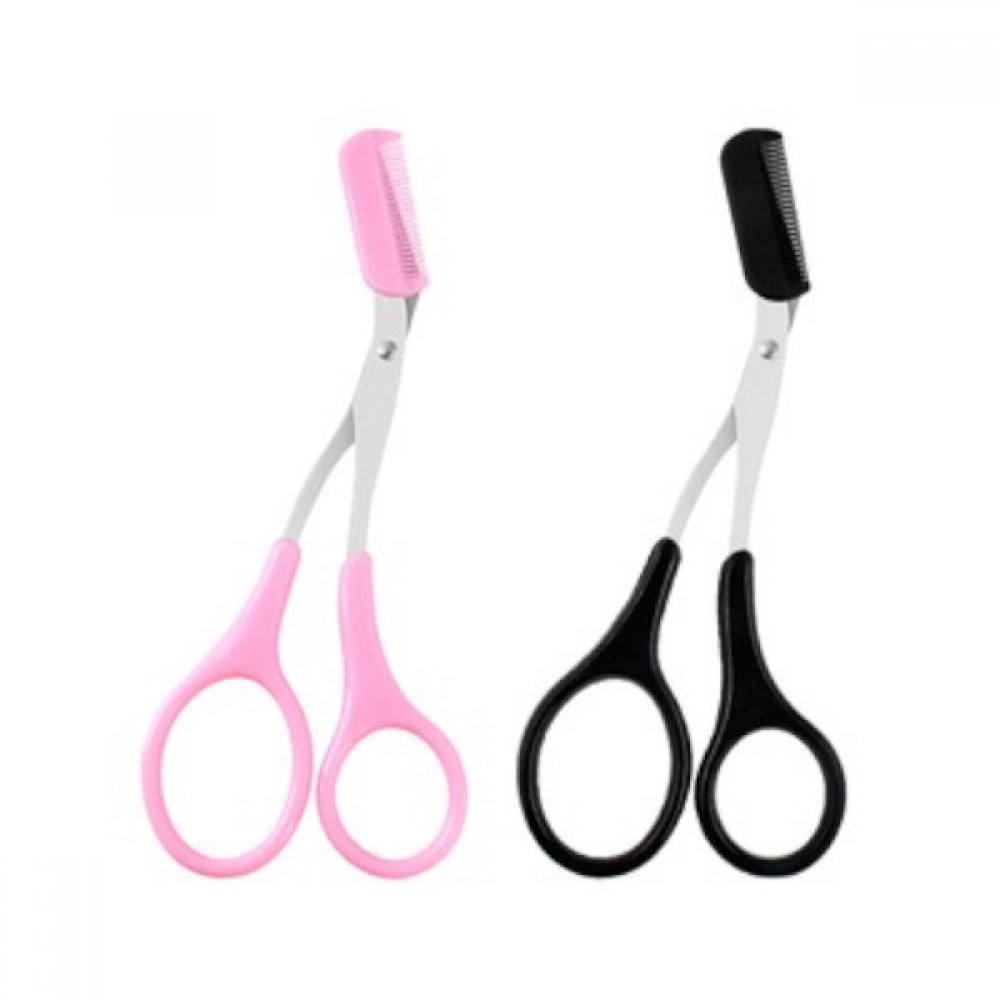 MissLady - Eyebrow Comb Scissors - 1pc