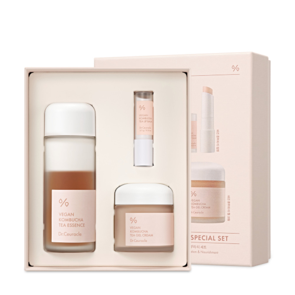 Dr.Ceuracle - Vegan Kombucha Tea Special Set - 1set (3items)