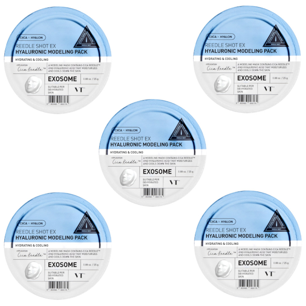 VT - Reedle Shot EX Hyaruronic Modelling Pack - 25g (5ea) Set