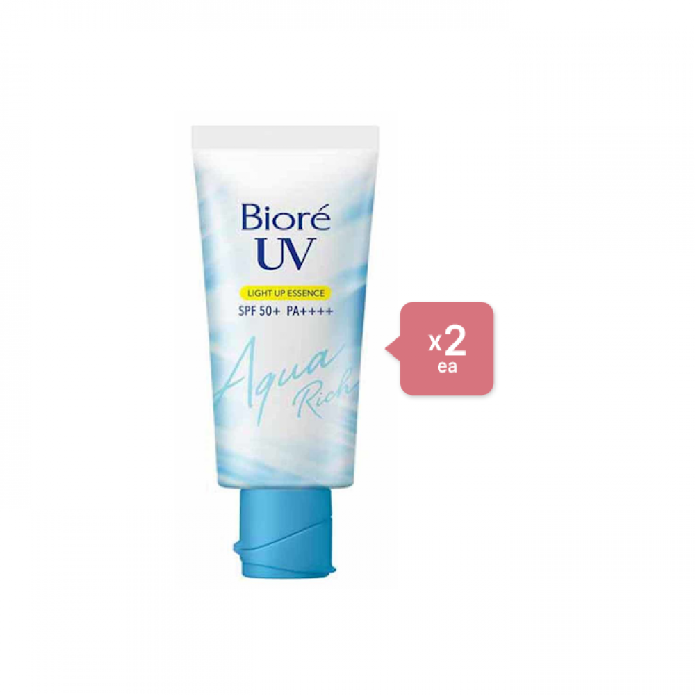 Kao - Biore UV Aqua Rich Light Up Essence SPF 50+ PA++++ (Japan Version) - 70g (2ea) Set