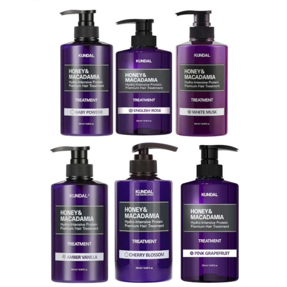 KUNDAL - Honey & Macadamia Protein Hair Treatment - 500ml