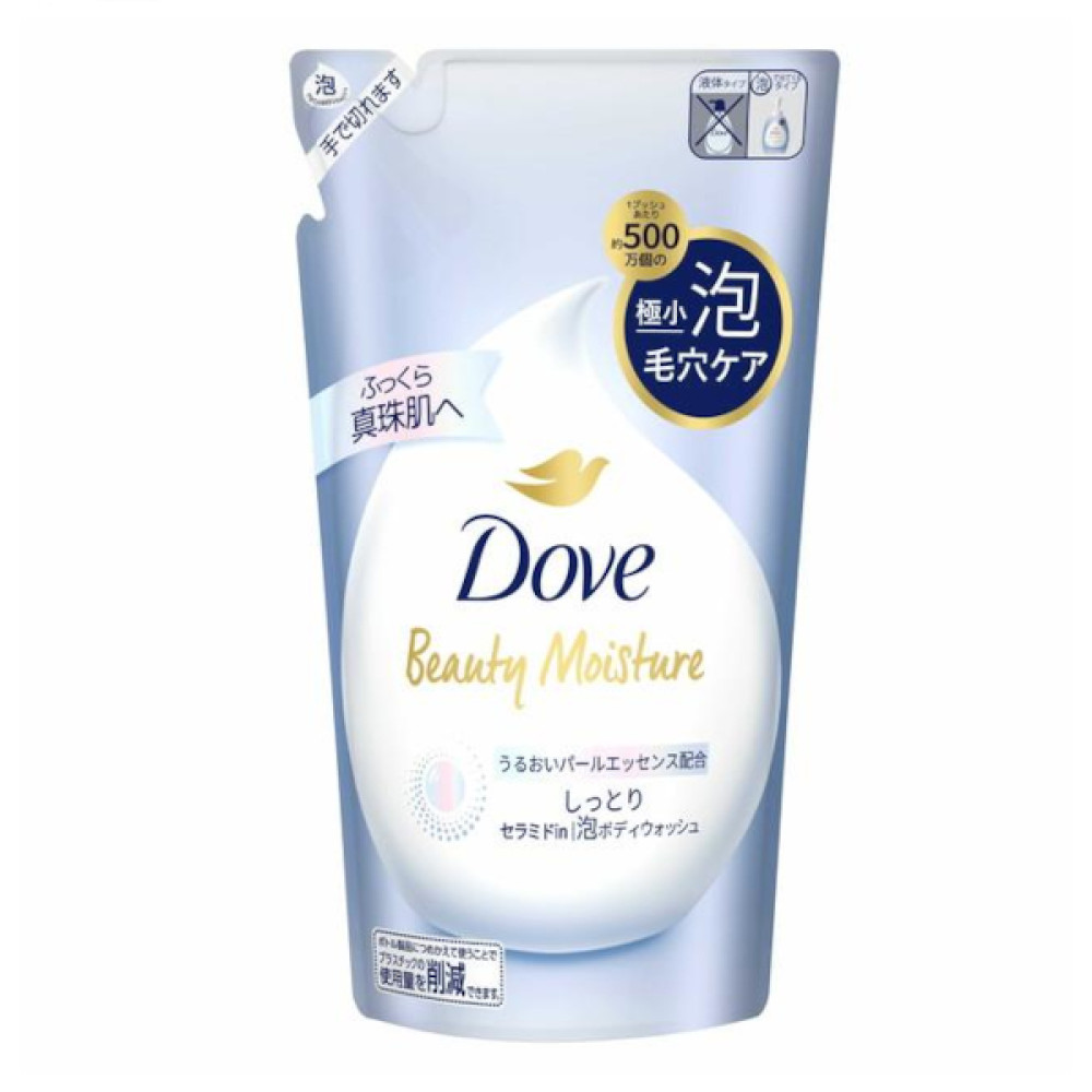 Dove - Beauty Moisture Foam Body Wash Moist Refill - 430g