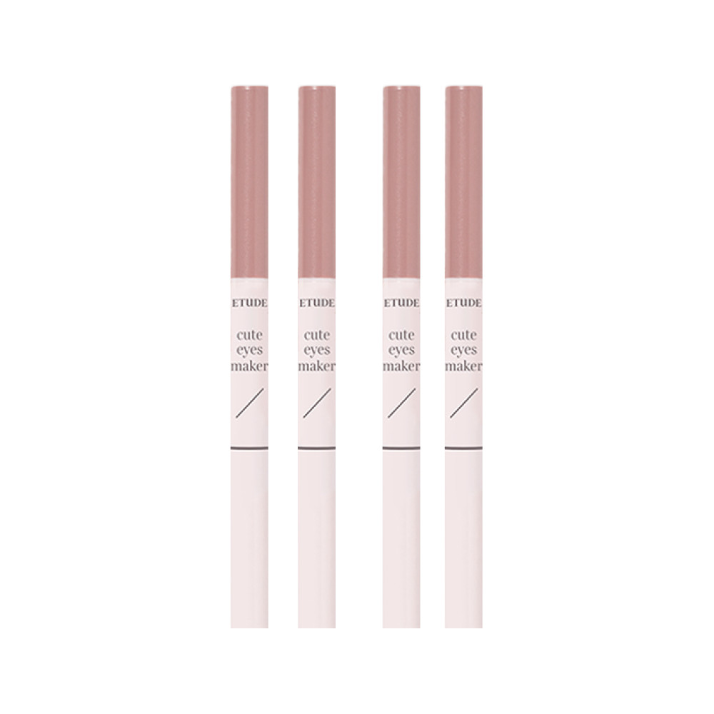 ETUDE - Cute Eyes Maker - 0.1g + 0.5g - Peach Nude (2ea) Set
