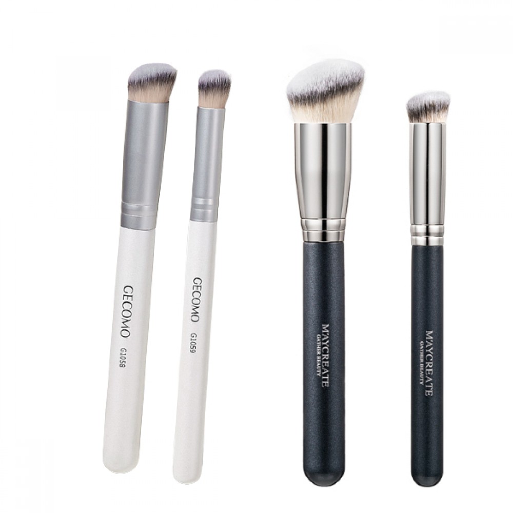 MissLady - Foundation & Concealer Brush Set - 2pcs/1 Set