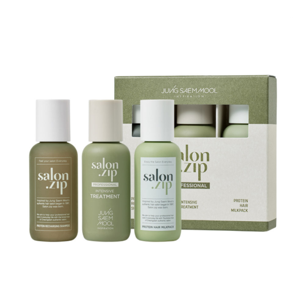Salon.zip - Home Clinic Mini Trial Kit - 1 set (3 items)