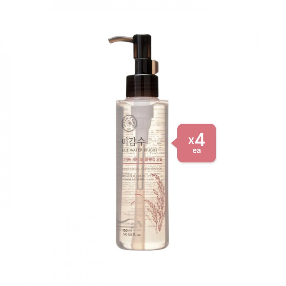 THE FACE SHOP - Rice Water Bright Light Cleansing Oil - 150ml (4ea) Set