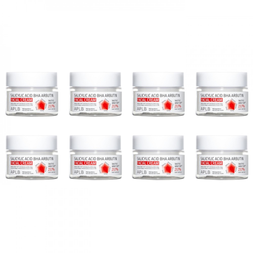APLB - Salicylic Acid BHA Arbutin Facial Cream - 55ml (8ea) Set