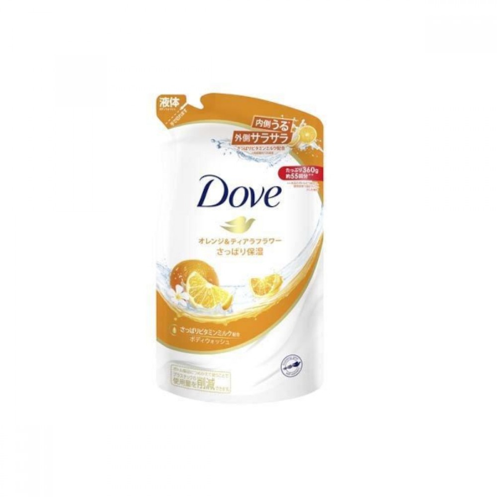Dove - Orange & Tiara Flower Body Wash Refill - 360g