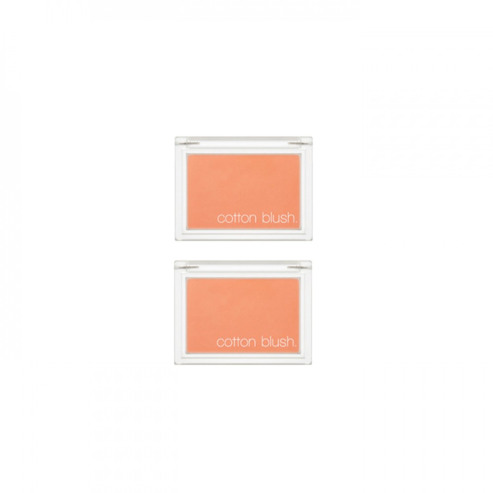 MISSHA - Cotton Blush - No.Carrot Butter Cream (2ea) Set