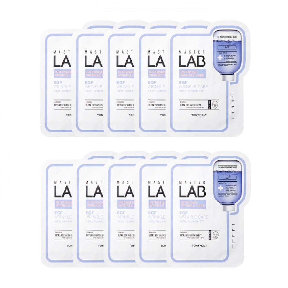 TONYMOLY - Master Lab Real Mask Sheet - EGF - 1pc (10ea) Set