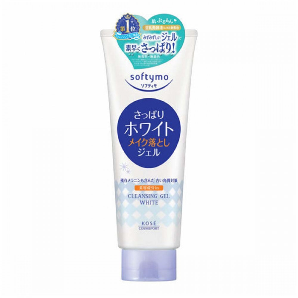 Kose - Softymo White Cleansing Gel - 210g
