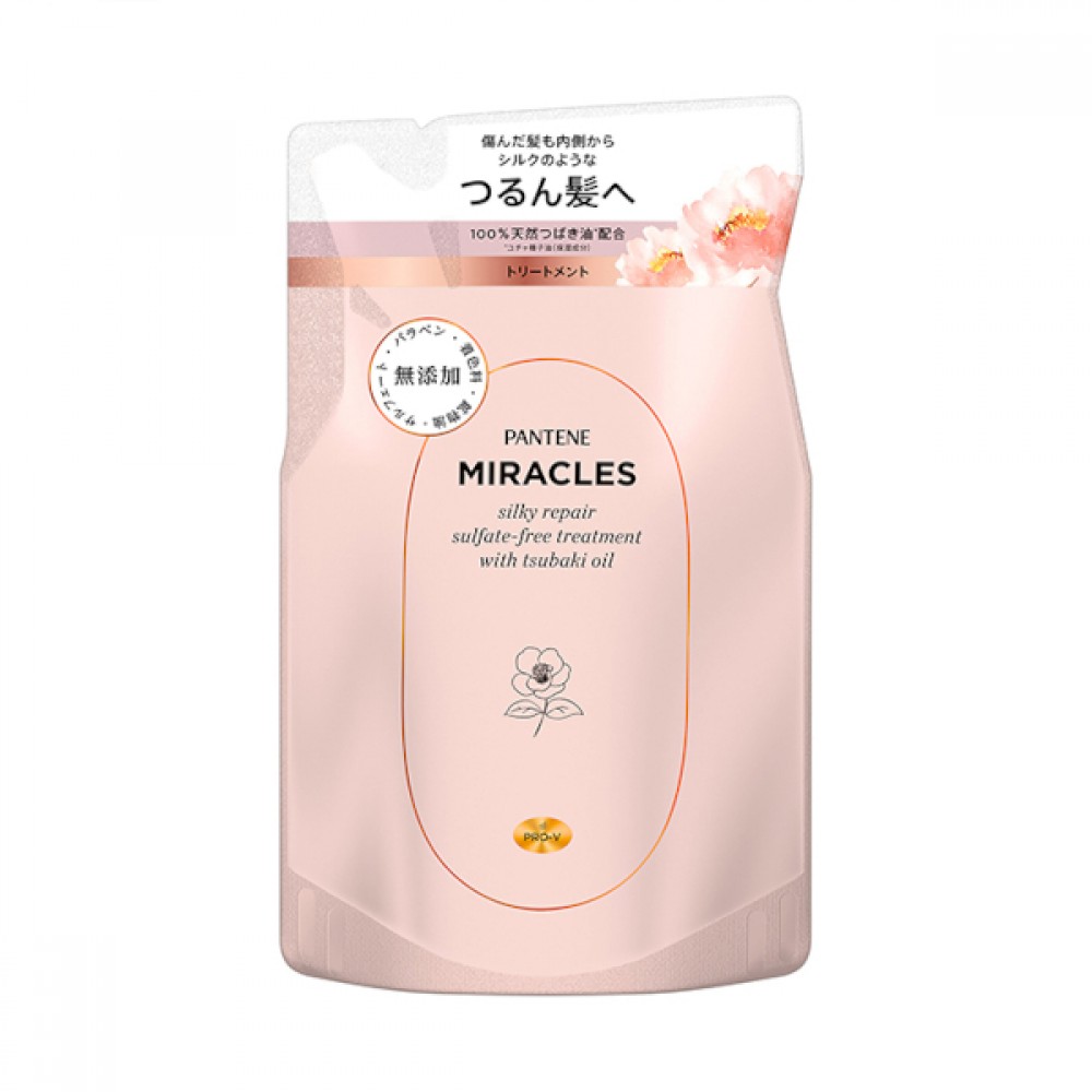Pantene Japan - Miracles Silky Repair Sulfate-free Treatment Refill - 350ml