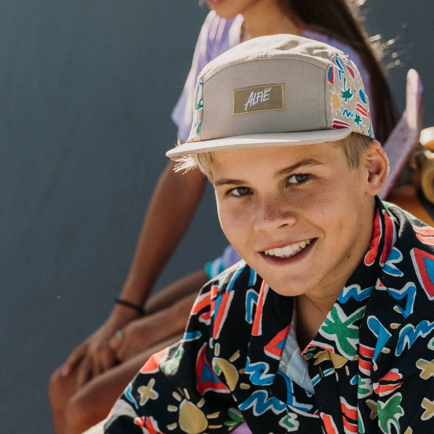 Tan Retro Cap