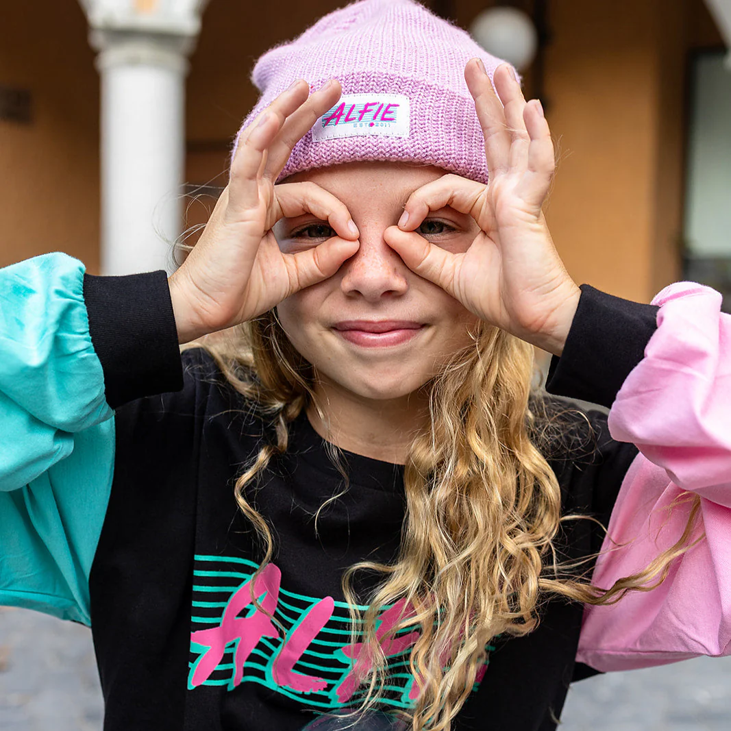 Lilac Alfie Beanie