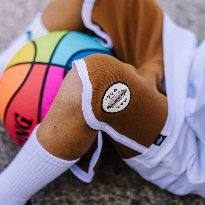 Tan Mad Dog Shorts