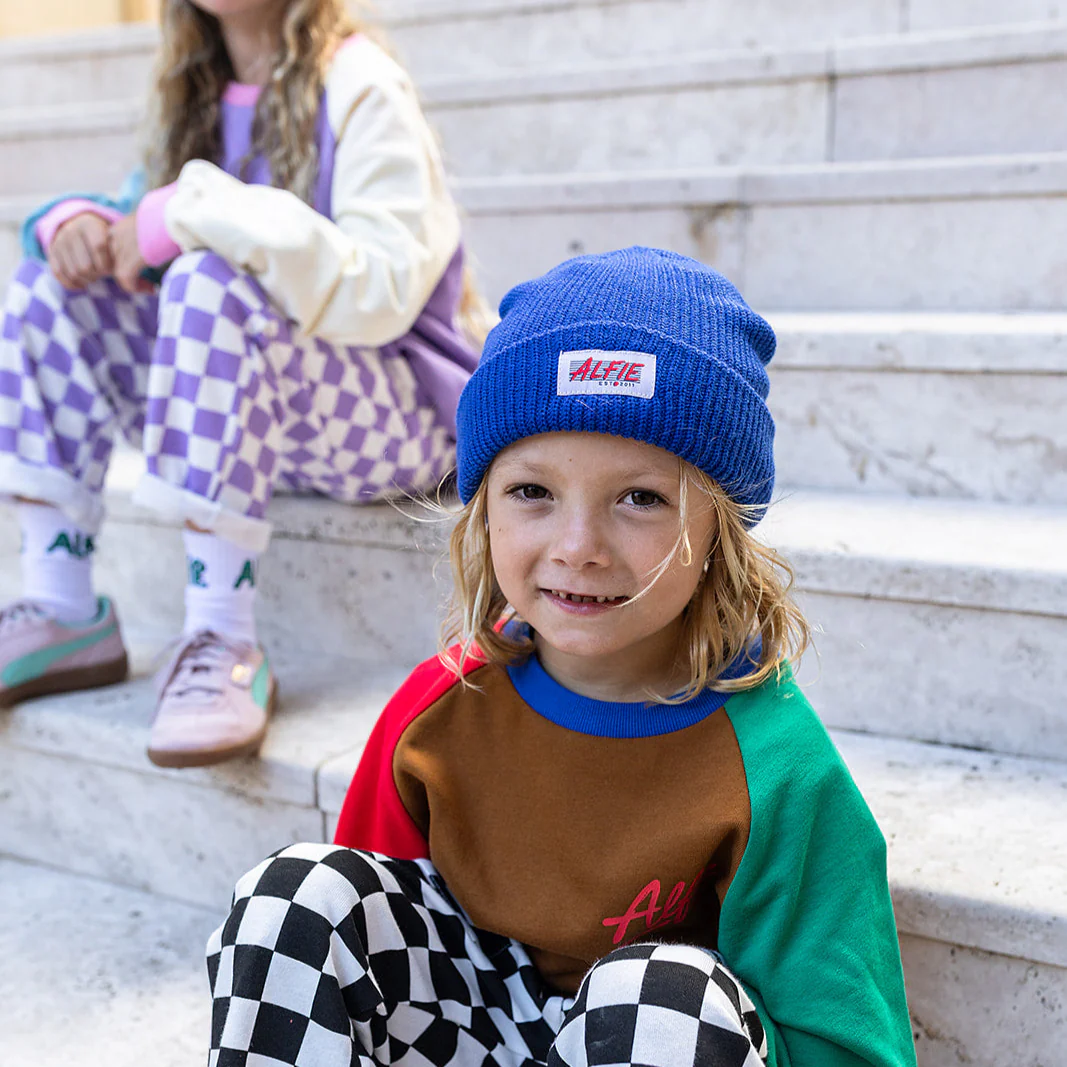 Blue Alfie Beanie