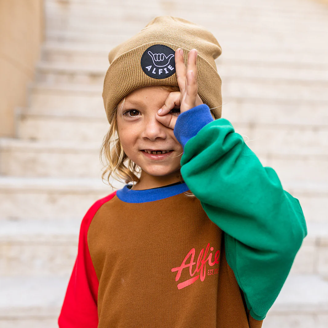True Blue Tan Jumper