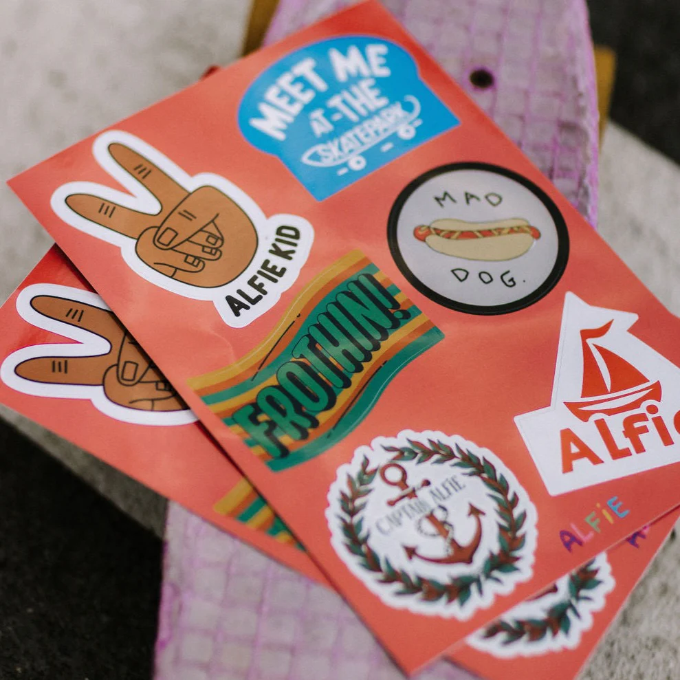 Free Alfie Sticker Sheet