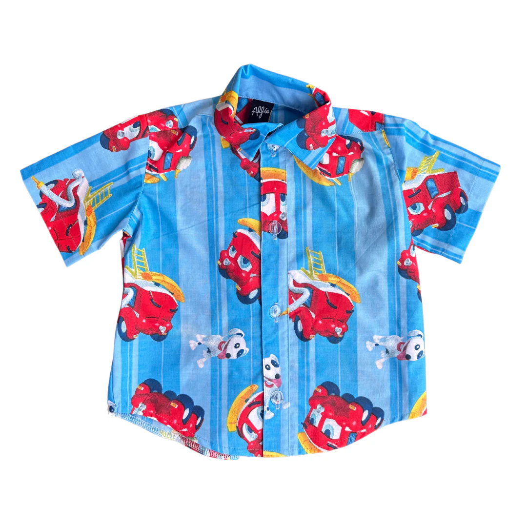 Fire Truck Party Shirt