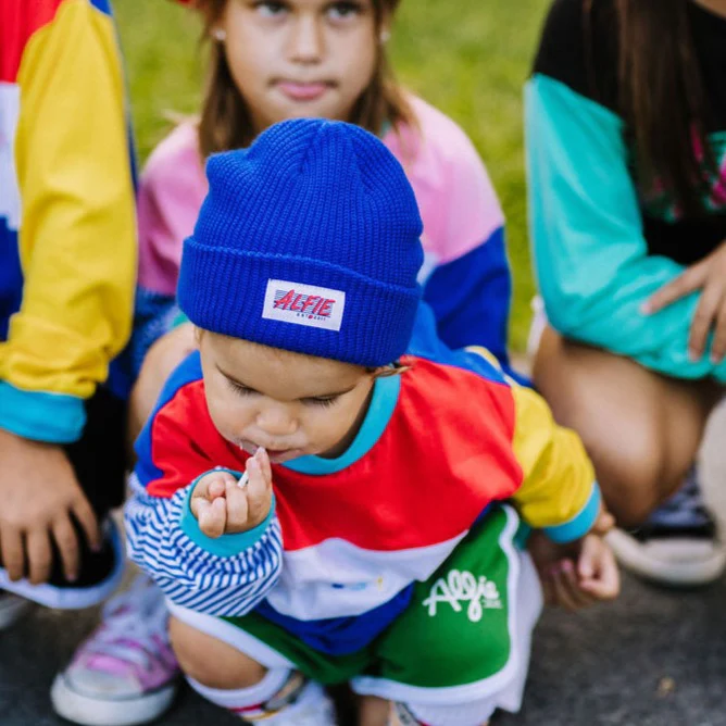 Blue Alfie Beanie